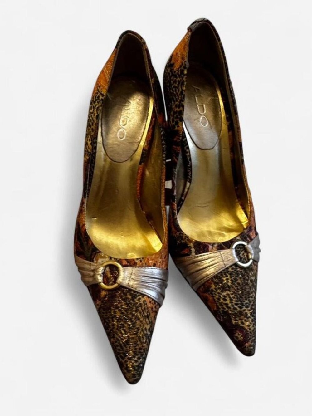 ✨ Vintage Aldo Animal Print Stiletto Heels